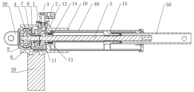 A clutch quick release mechanism and linear actuator