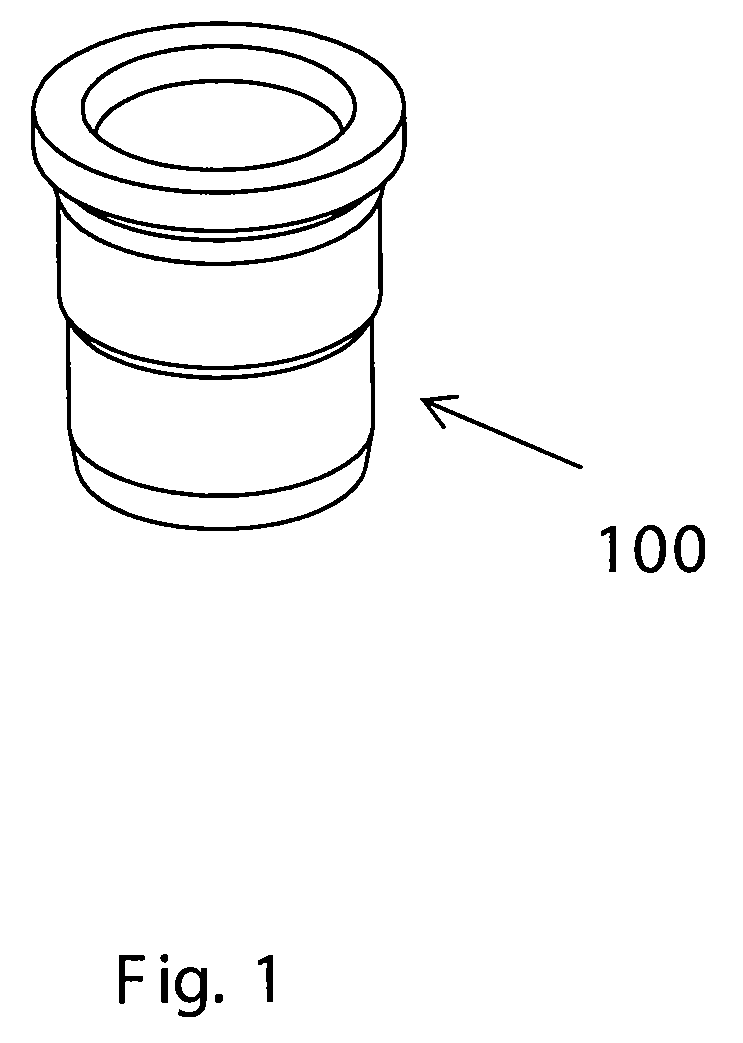 Wiper member for a container for packaging and dispensing products