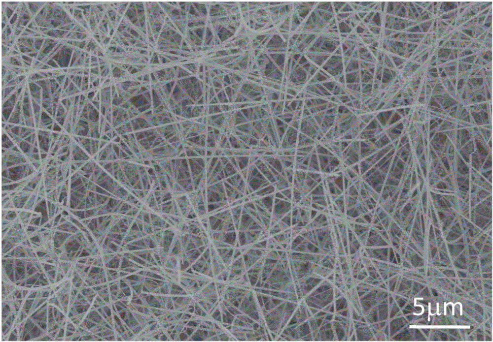 GaN-ZnO solid solution nanowire and preparation method and application thereof