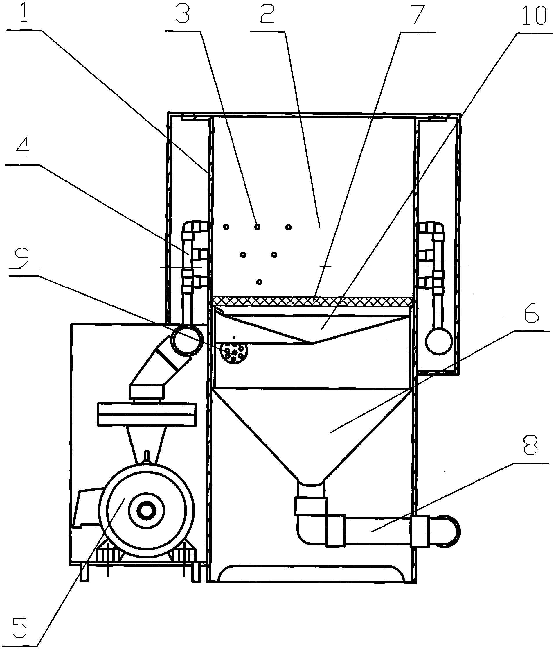 Scallop cleaning machine