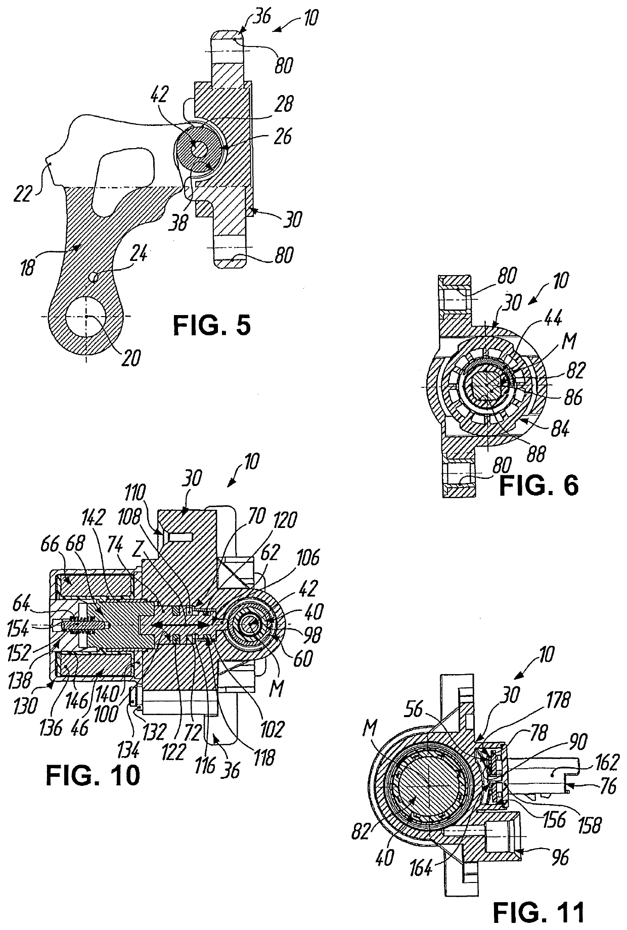 Parking lock module for actuating a parking lock in a motor vehicle