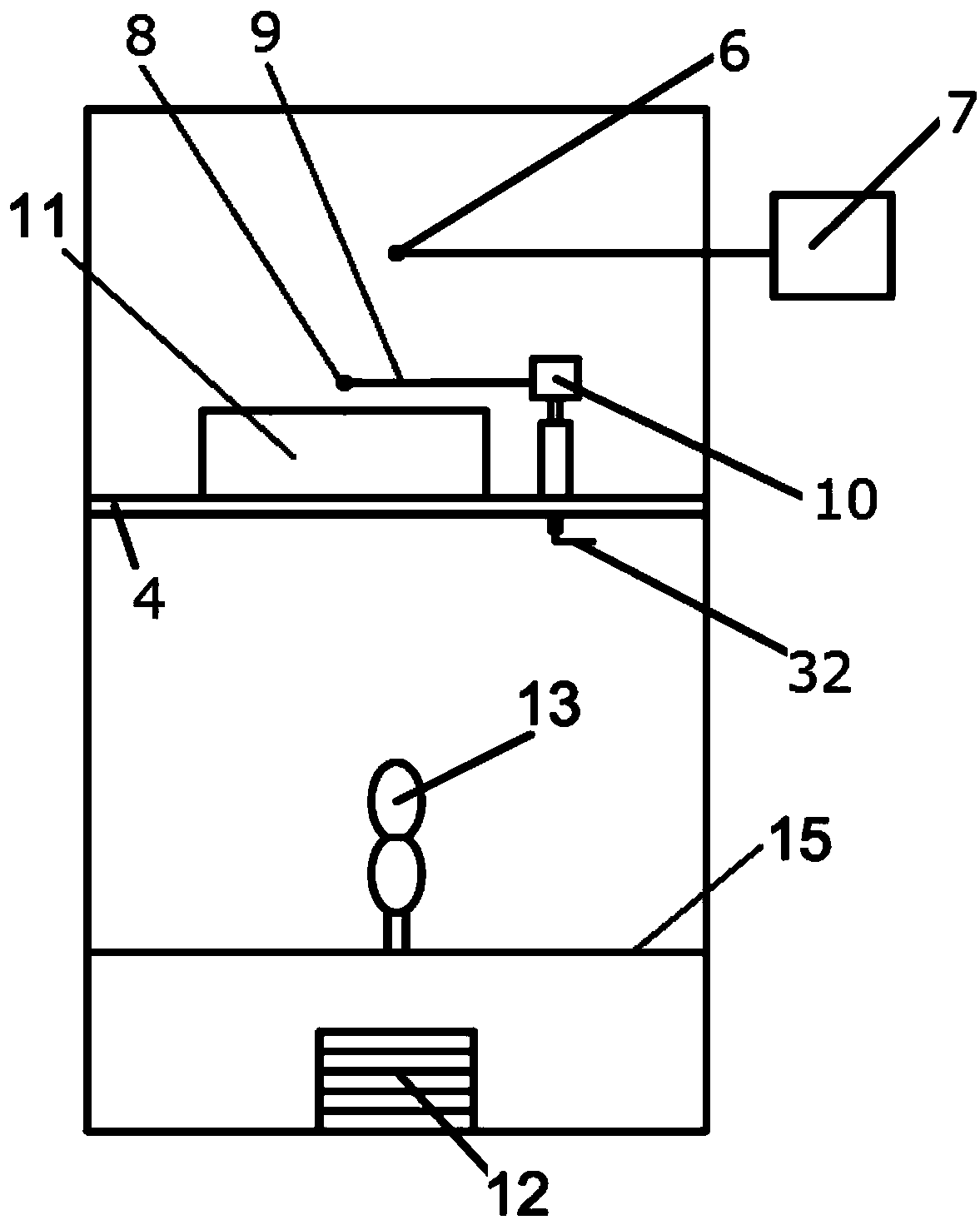 A method for measuring the thickness of the thin layer of heat and mass transfer on the surface of wood during the drying process