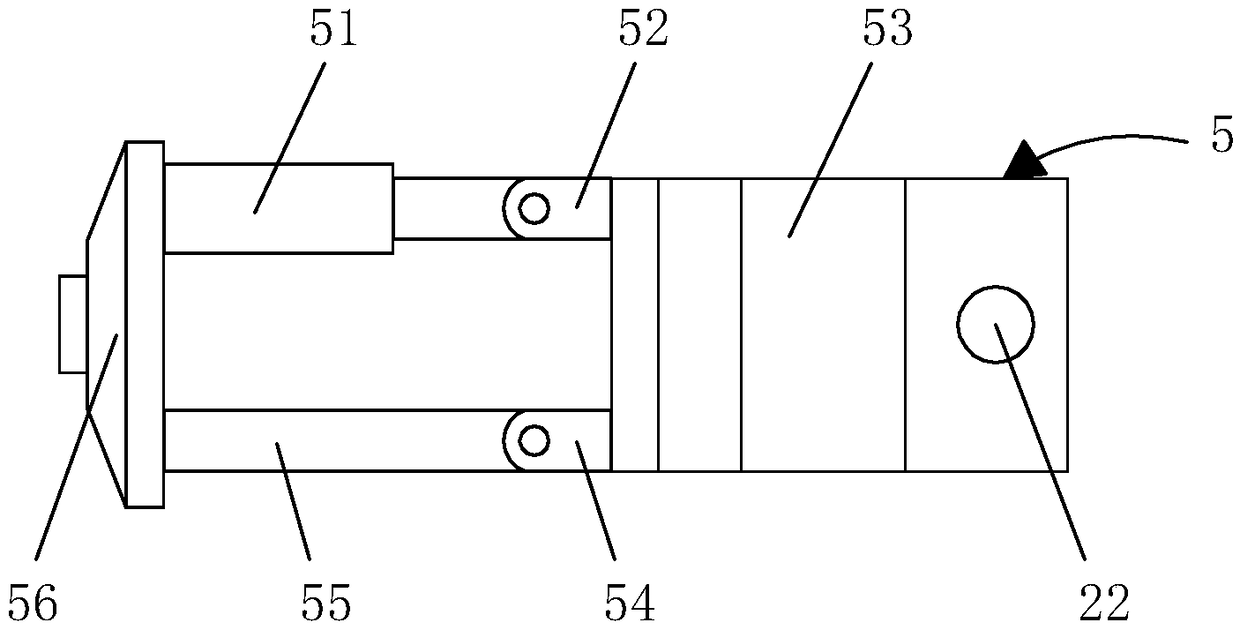 An experiment stand used for chemical teaching