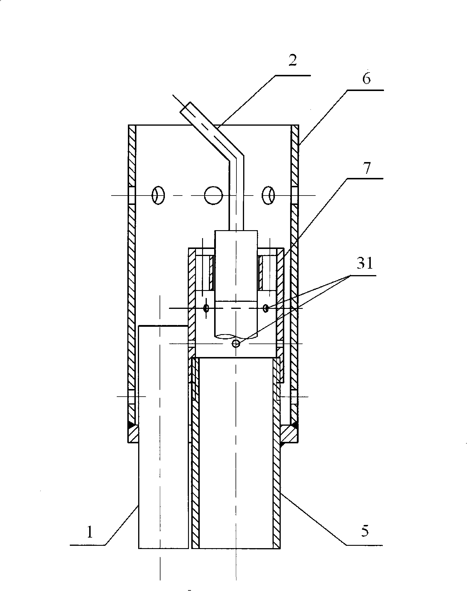 Full-automatic security pilot burner for combustor