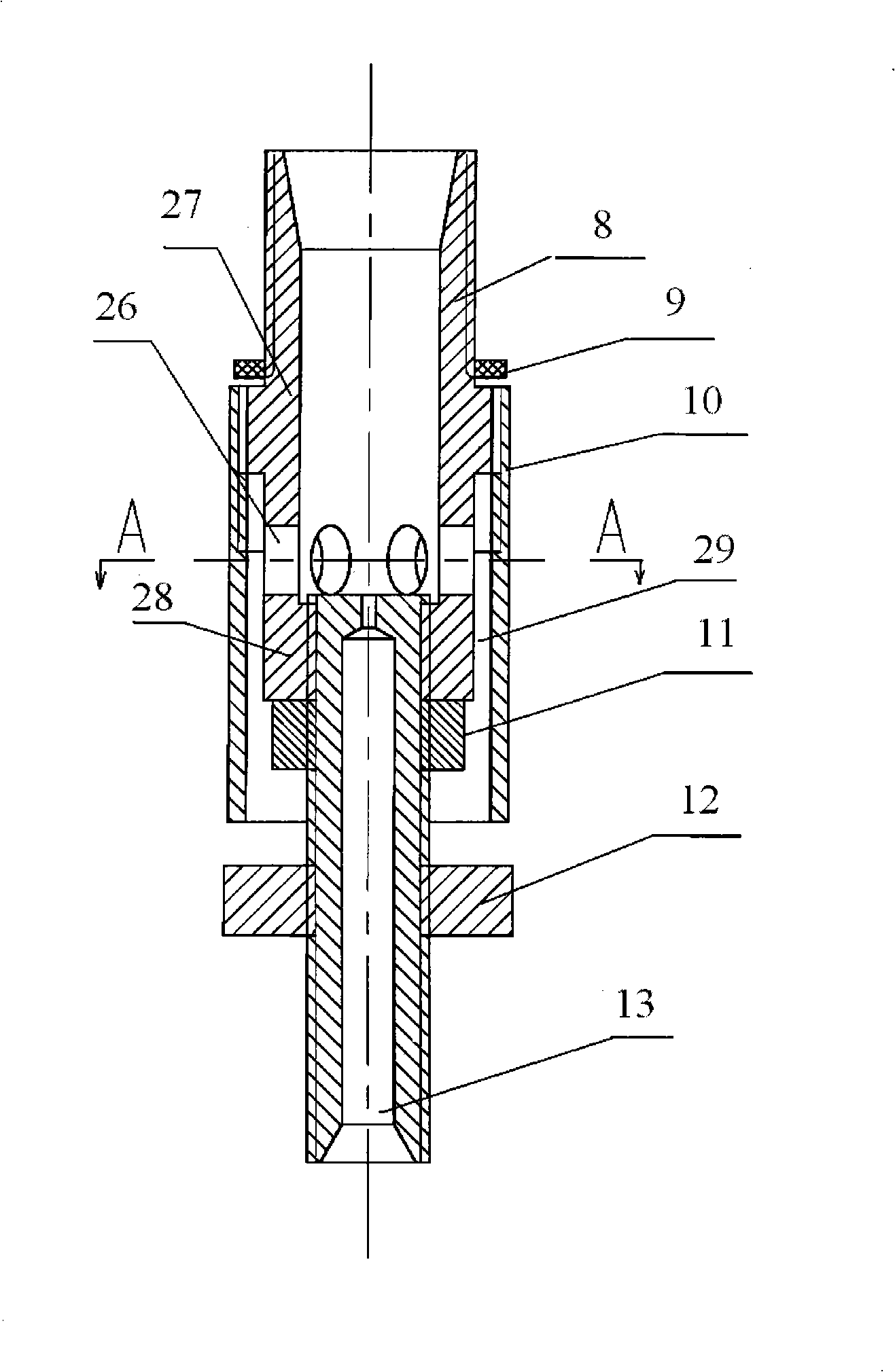 Full-automatic security pilot burner for combustor