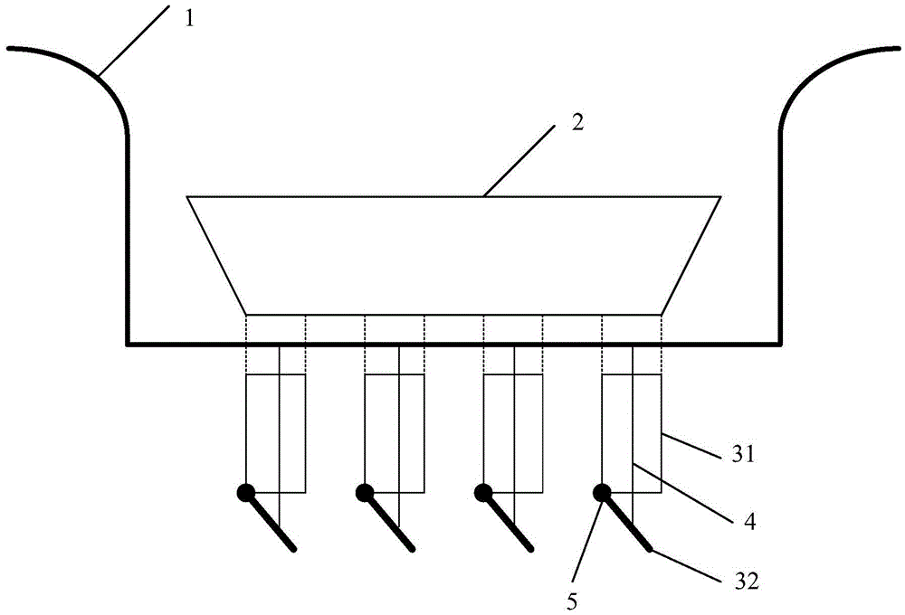 A wire-drawn automatic seeder