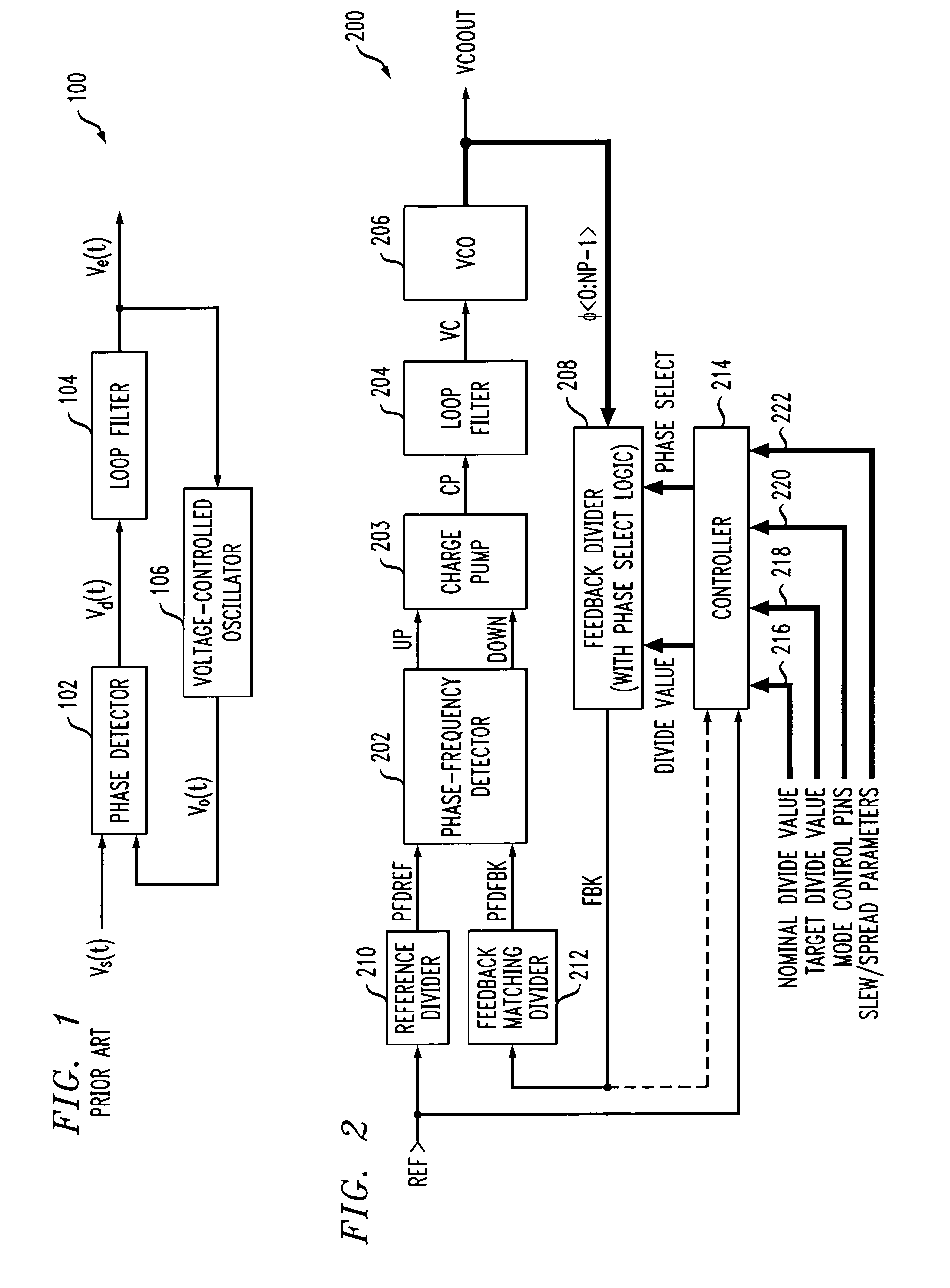 Signal generator with selectable mode control