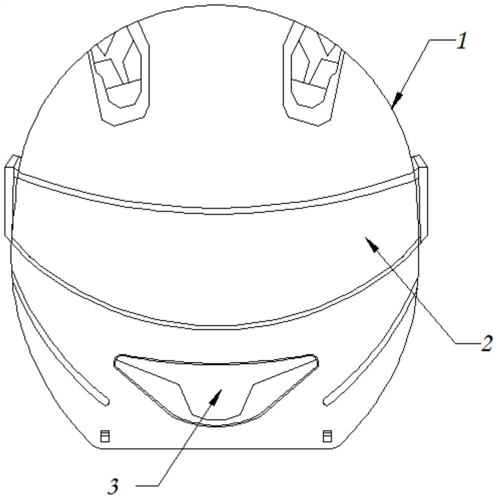 Multi-layer protection combined type helmet convenient to disassemble and assemble