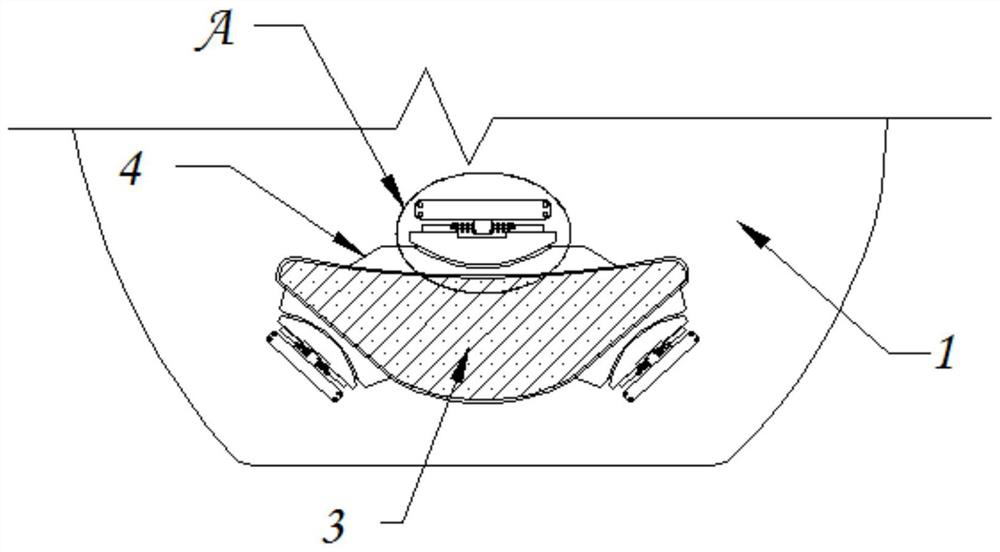 Multi-layer protection combined type helmet convenient to disassemble and assemble