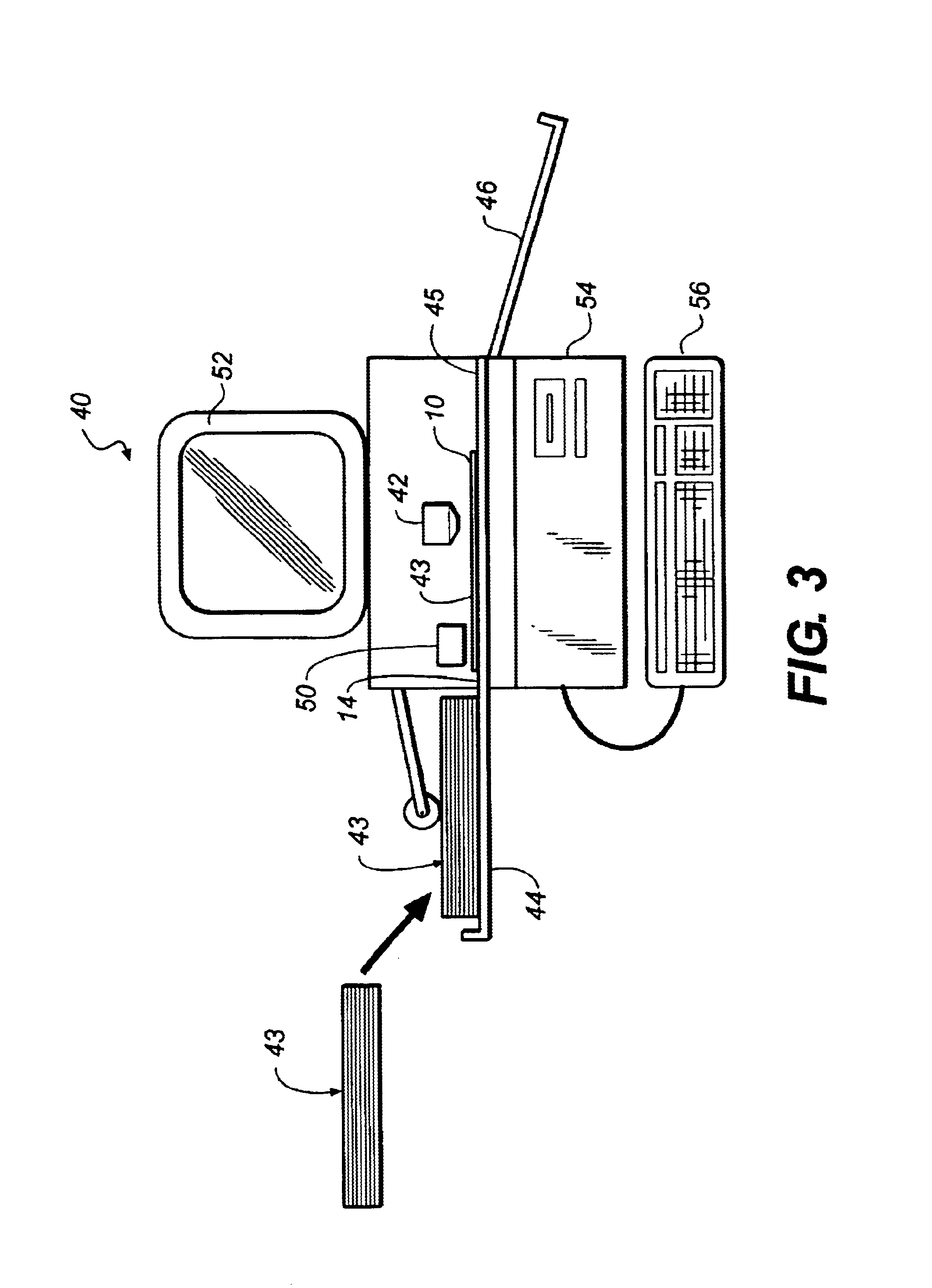 Method and apparatus for making a print having an invisible coordinate system
