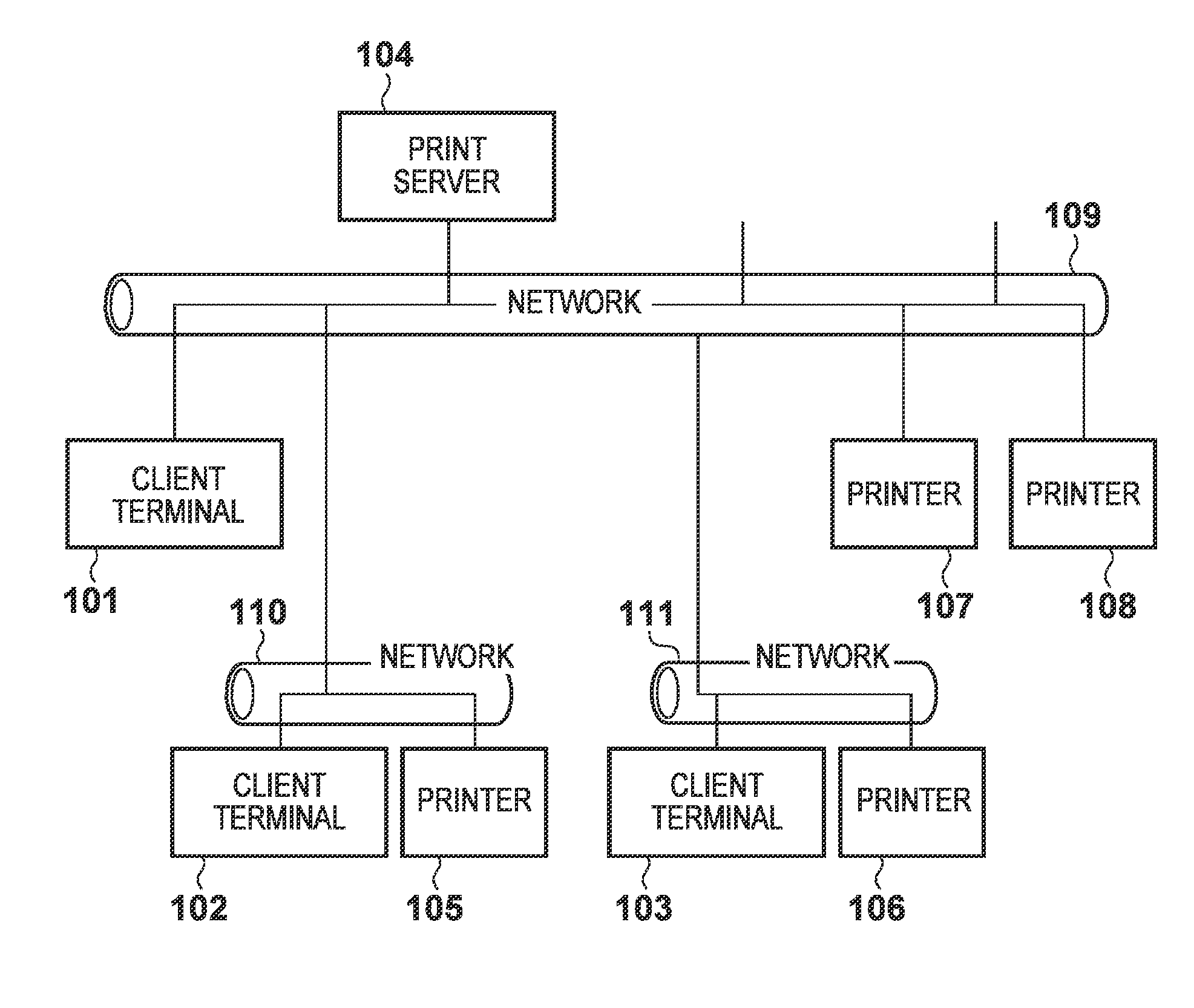Print server, control method thereof, client terminal, printing system, and computer-readable medium