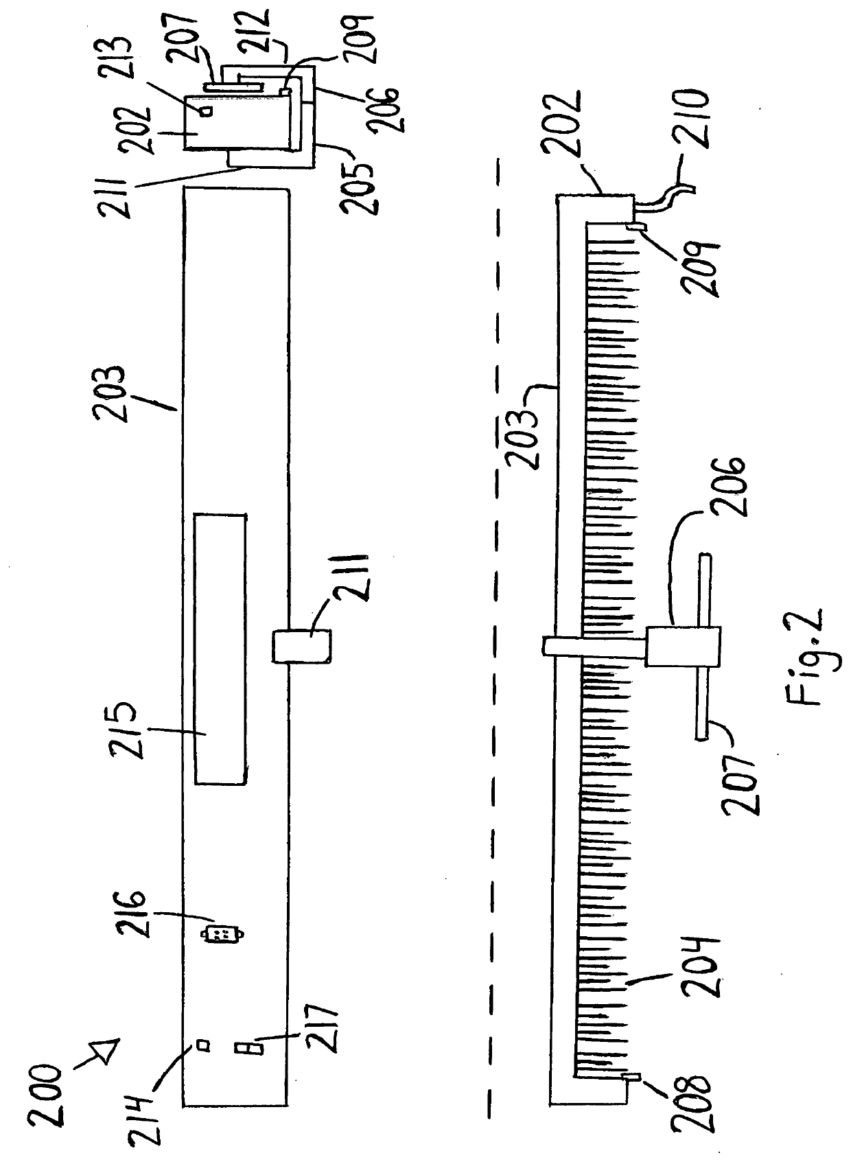 Piano playing machine