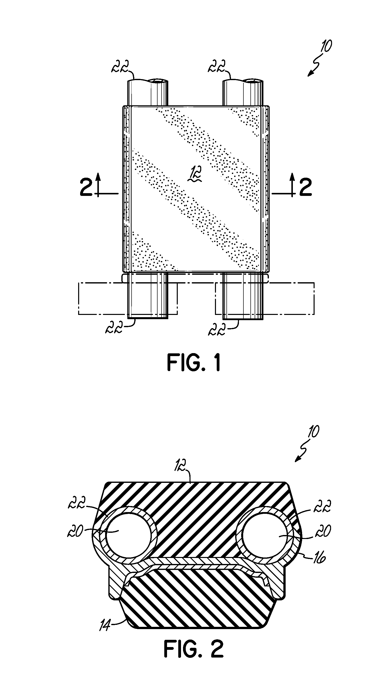 Track segment with ep(d)m rubber based backer and method of making