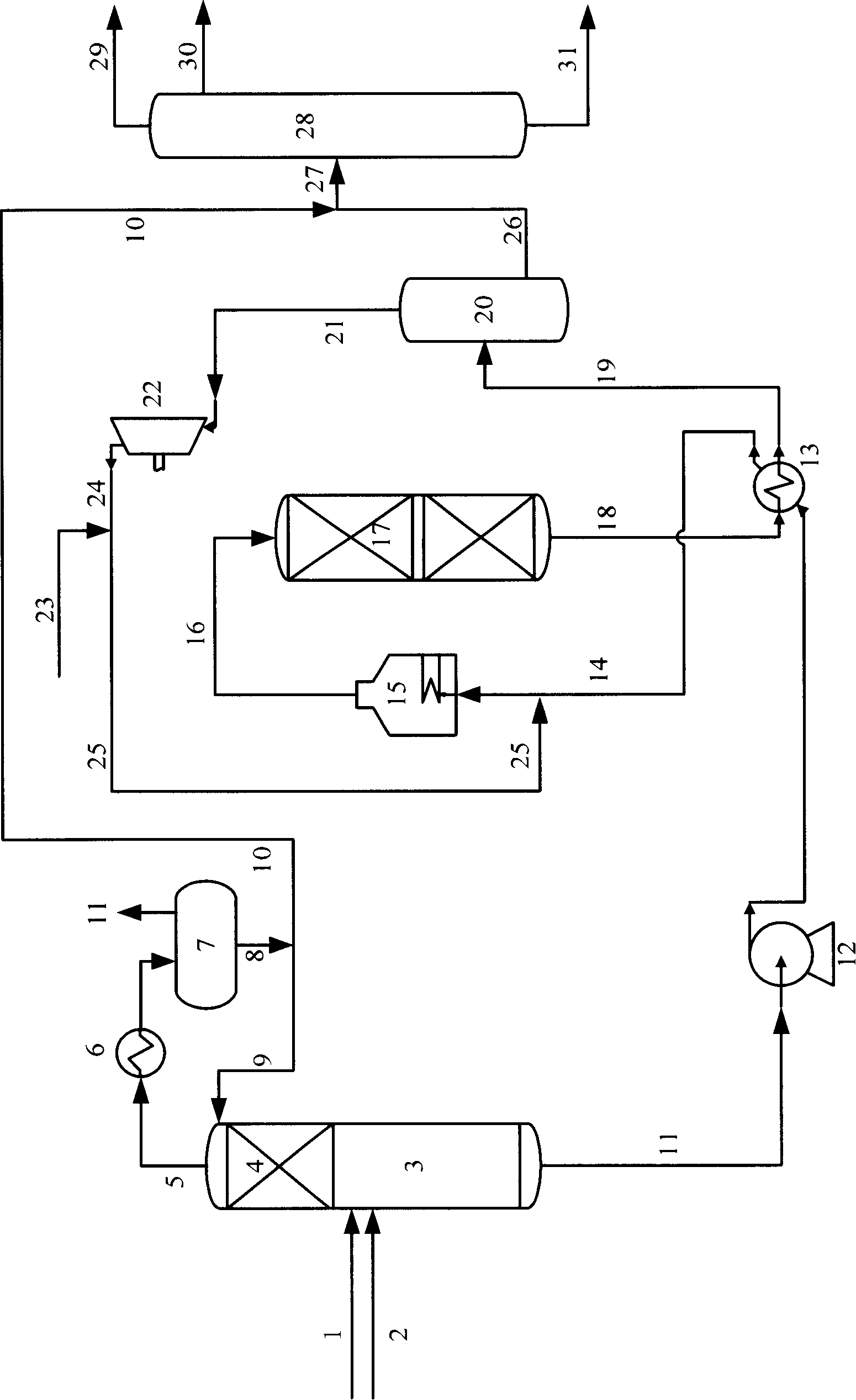 Method for producing clean gasoline