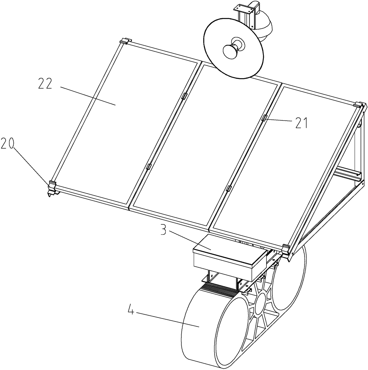 Long-distance transmission video monitoring system based on deep water cage