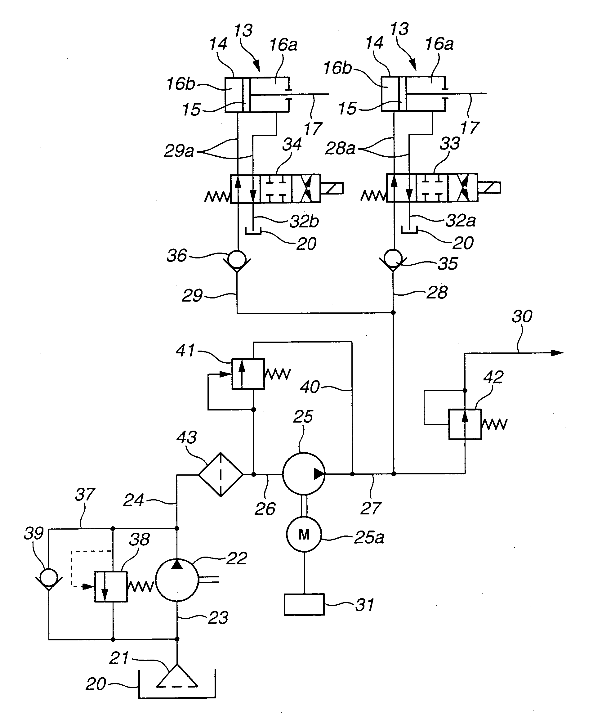 Lubricating oil supplying system for internal combustion engine