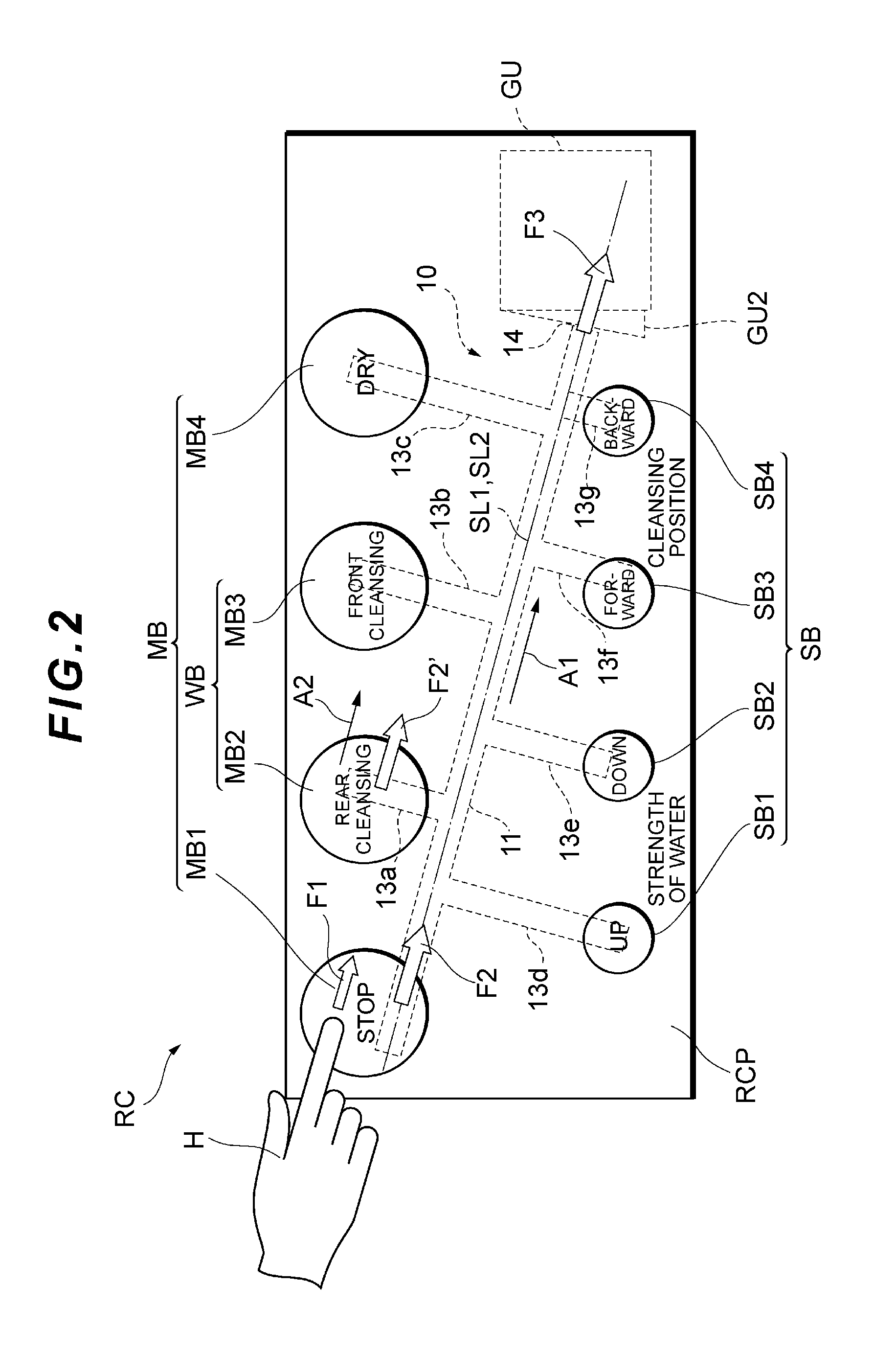 Remote control apparatus