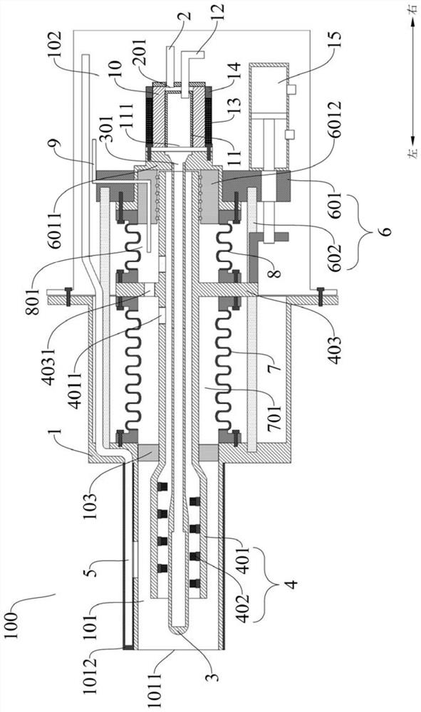 Coal mill outlet anti-blocking sampling device and installation method