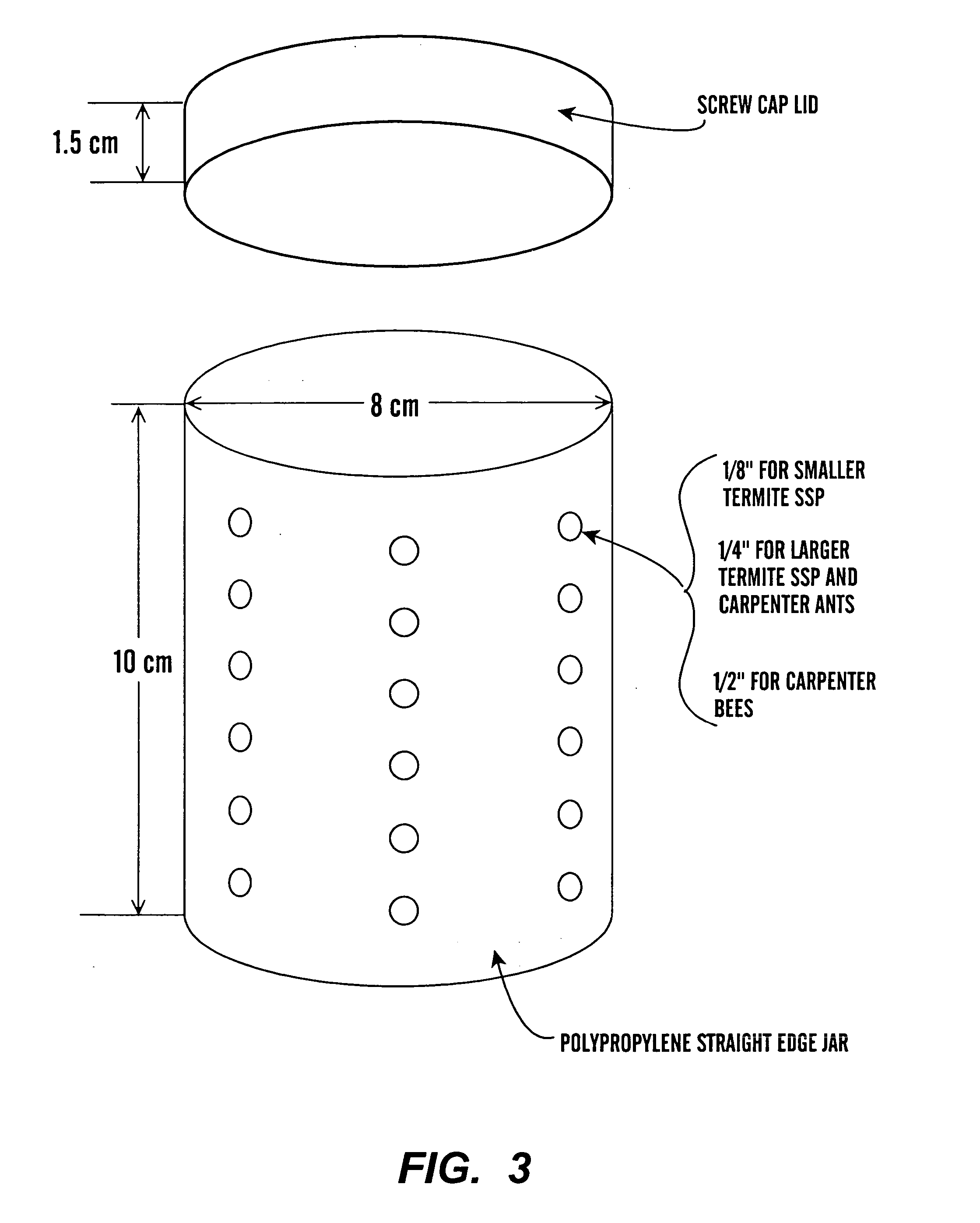 Method and device for attracting insects