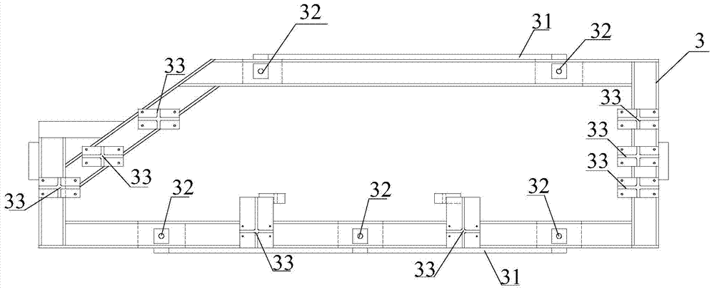 A method of processing and assembling a riveted frame