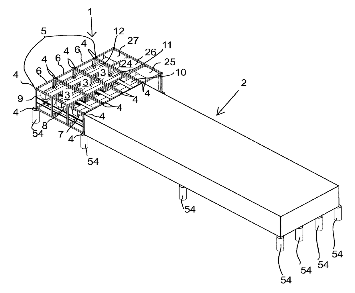 Method of manufacturing a launder and launder