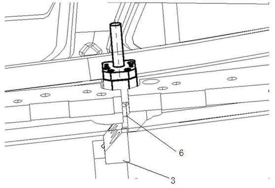 A standardized movable scrap knife and trimming die structure