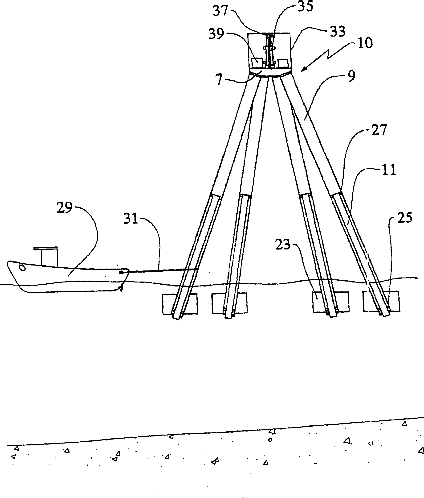 Foundation for an offshore wind energy plant