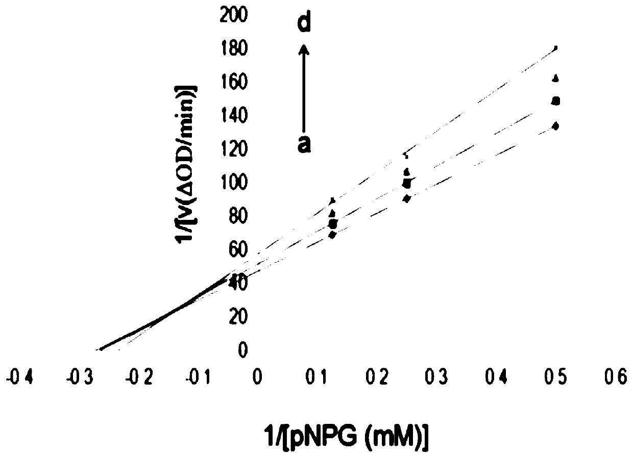 Application of lentinan in preparing drug for inhibiting activity of alpha-glucosaccharase