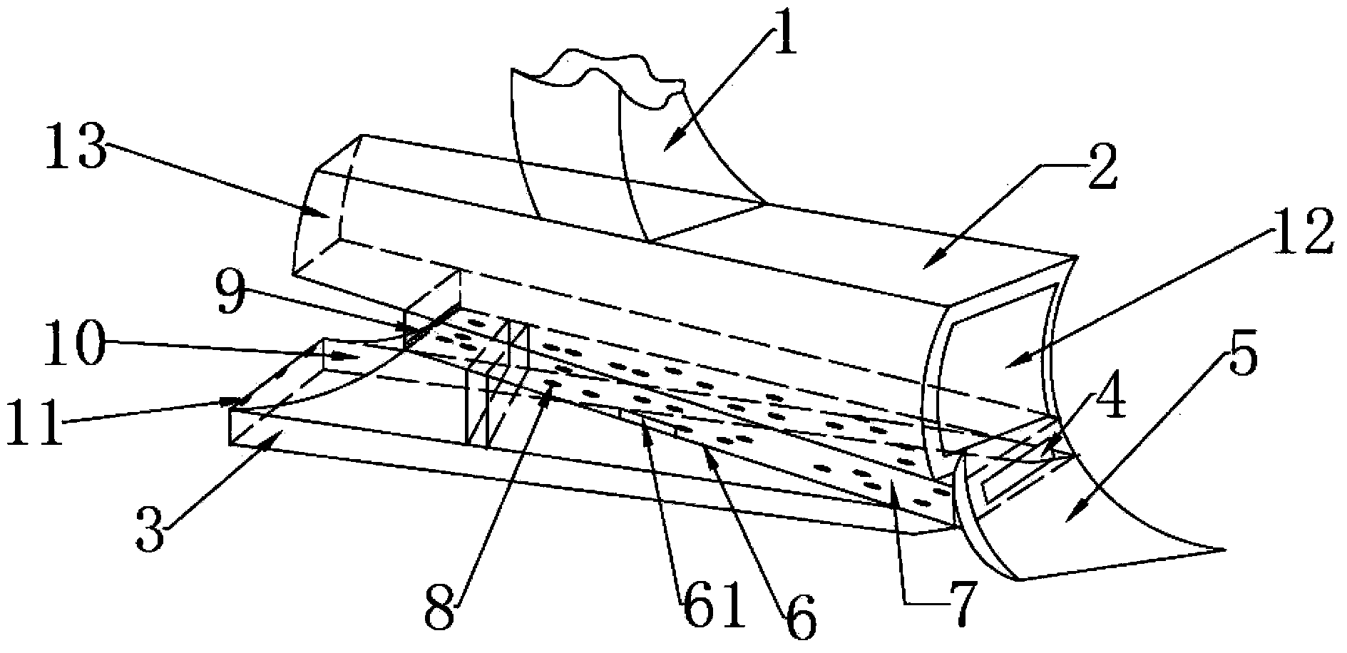 Agricultural plow for containing earthworms