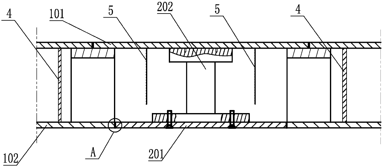 Measuring mechanism of resistance distribution in model test of ship jet drag reduction