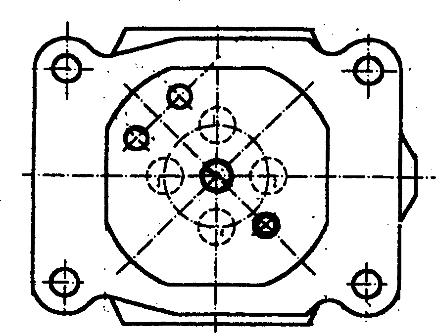 Hydraulic central gyrorotor