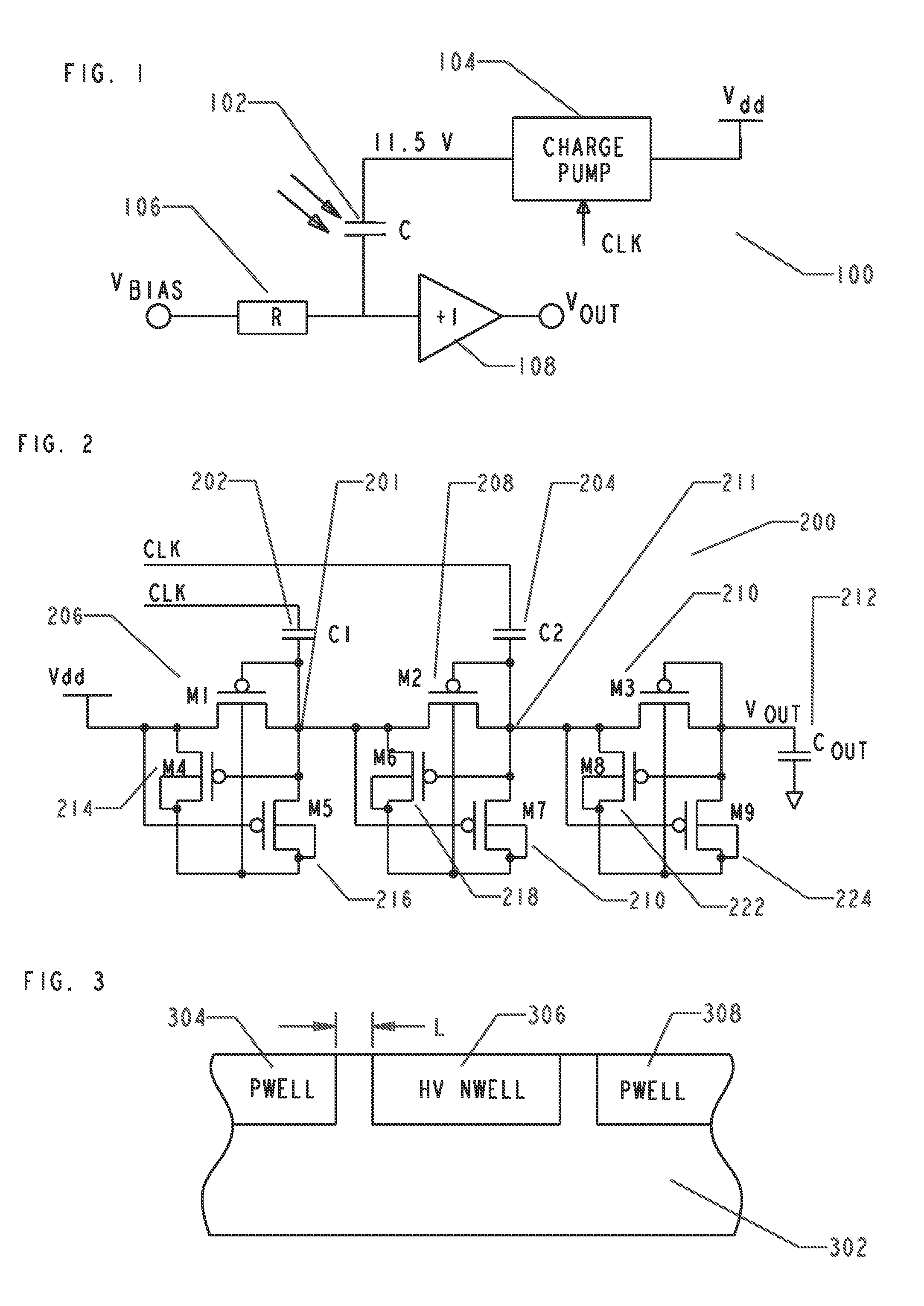 High voltage multiplier for a microphone and method of manufacture