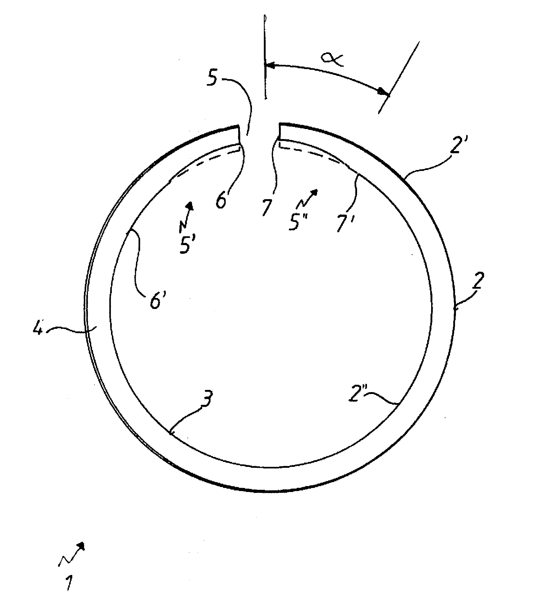 Method for producing a piston ring