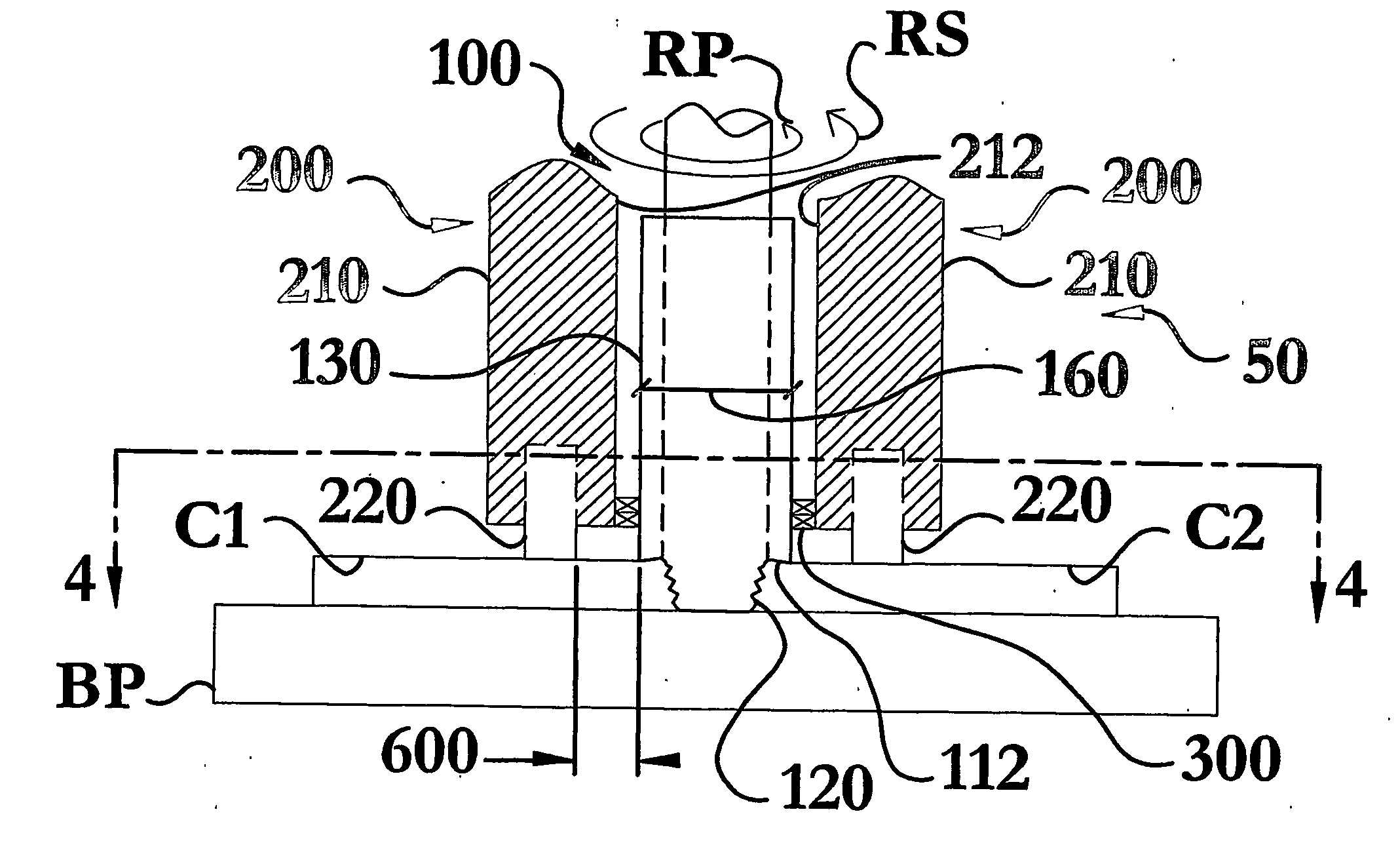 Method and apparatus for locally clamping components that are to be joined by friction stir welding