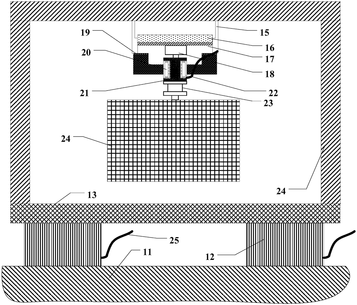 A multi-level micro-vibration system test method and system