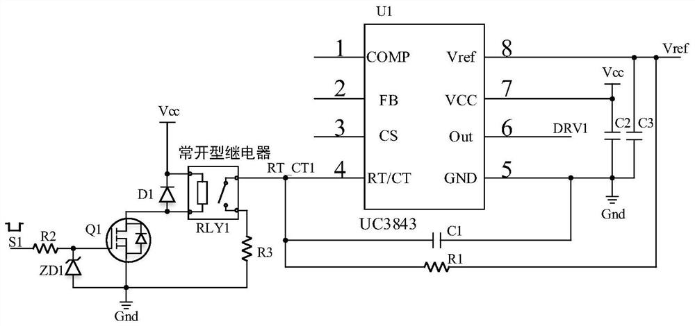 A vehicle auxiliary power supply circuit and system