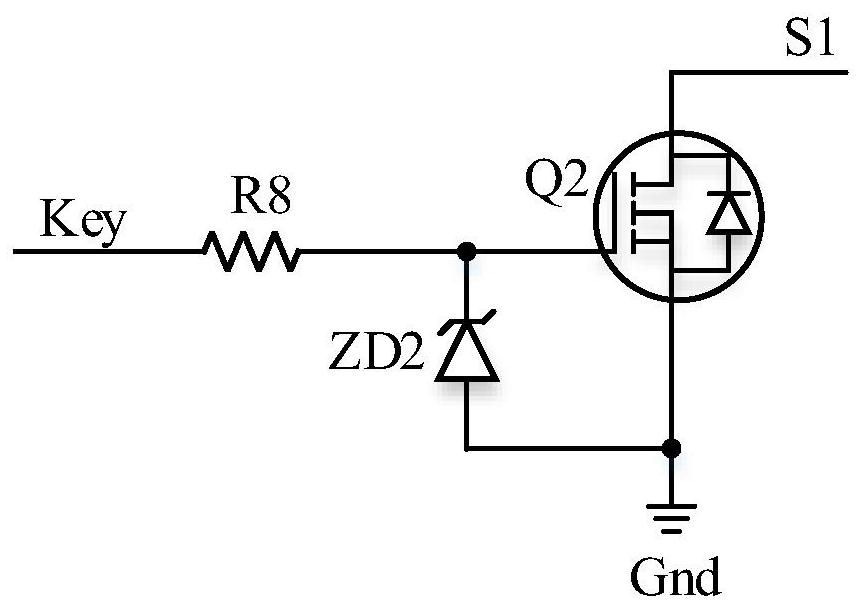 A vehicle auxiliary power supply circuit and system