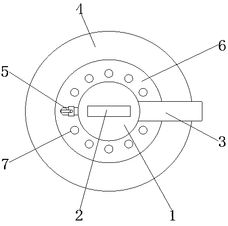 High-toughness outer flat drill rod