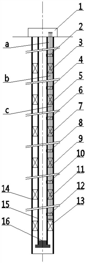 Control method of controlling six-horizon sliding sleeve through three pipelines