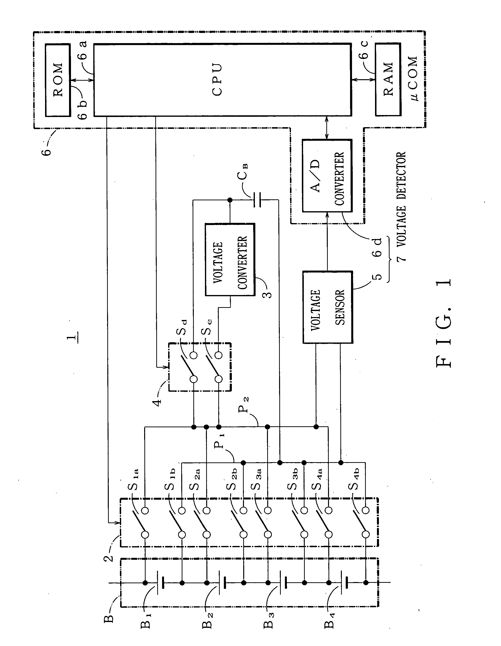 Method and apparatus for equalizing secondary cells