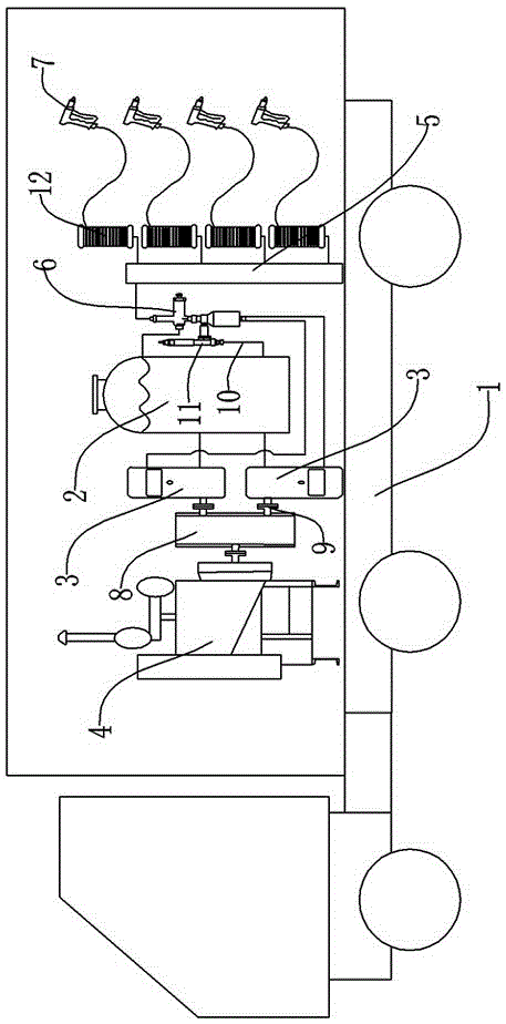 Electrified water washing device and method