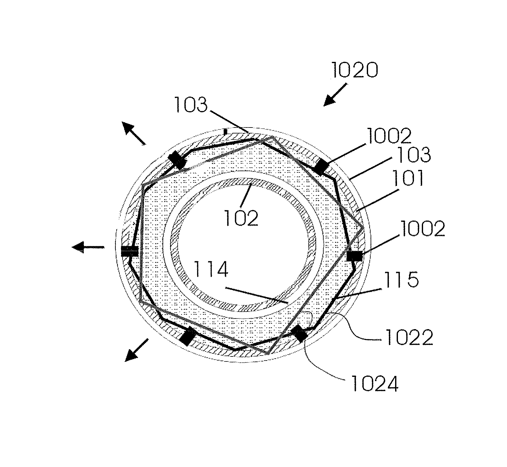 Mode tailored spherical laser