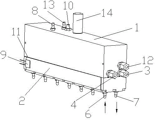 Ink cartridge for ink jet printer