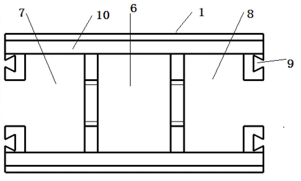 Filling-hole non-mortar reinforcement building block brickwork shear wall and construction method thereof