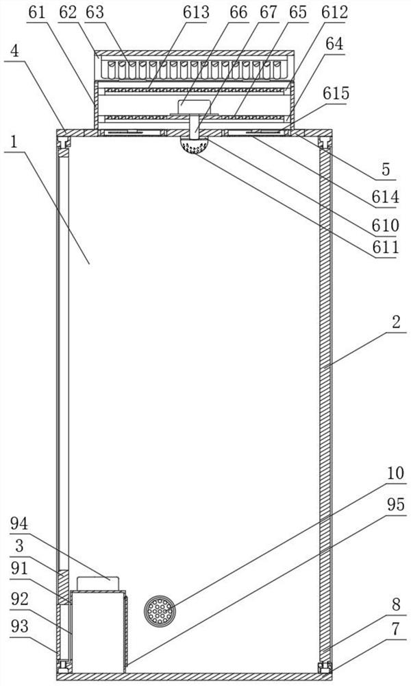 Isolation device for preventing infection of hepatopathy patient