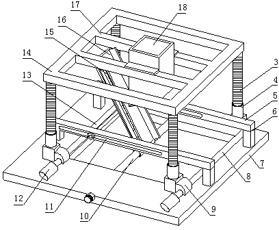 Experiment device for simulating ore sliding of orepass