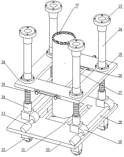 Experiment device for simulating ore sliding of orepass