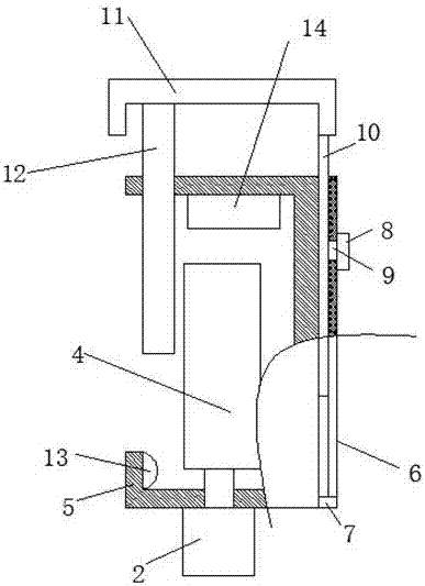 Protecting device for instrument of instrument valve