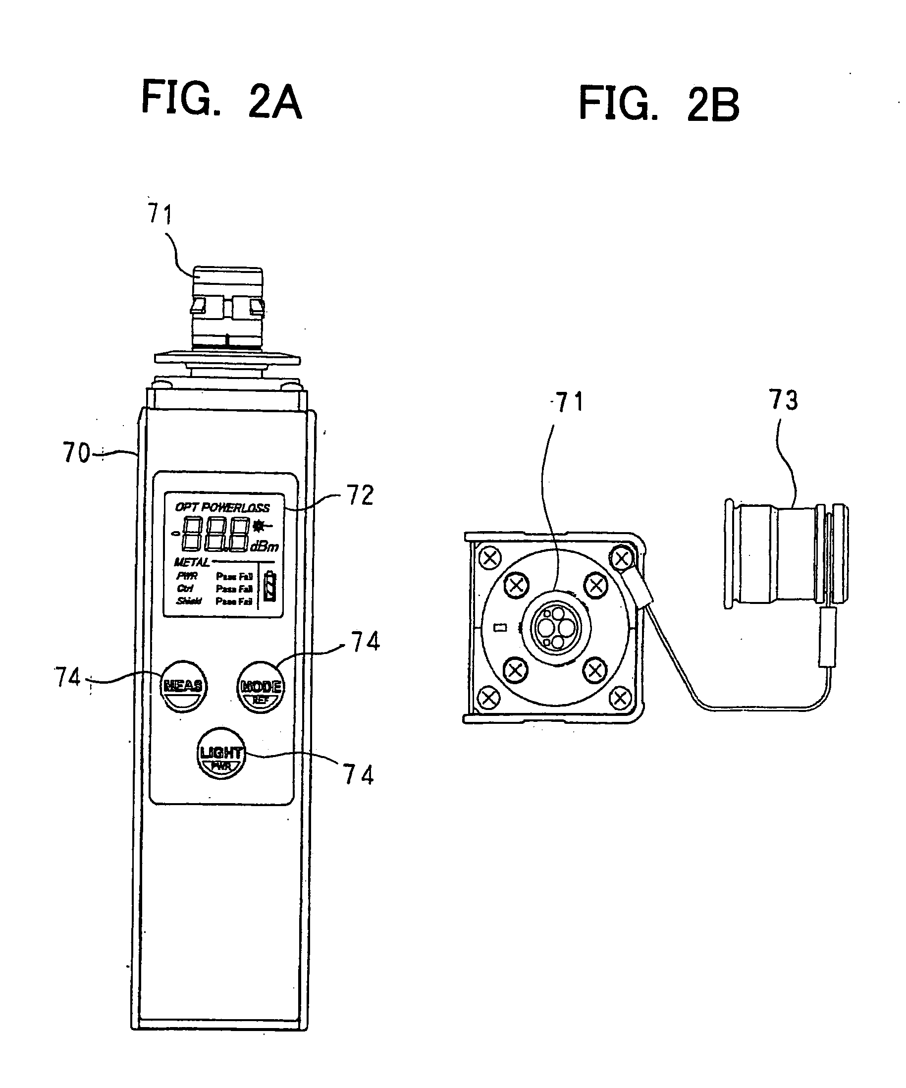 Detector detecting transmission performance of optical composite cable