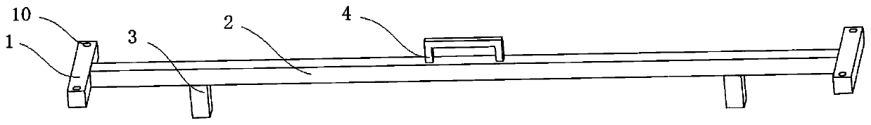 Track stray current grounding terminal positioning device and application thereof